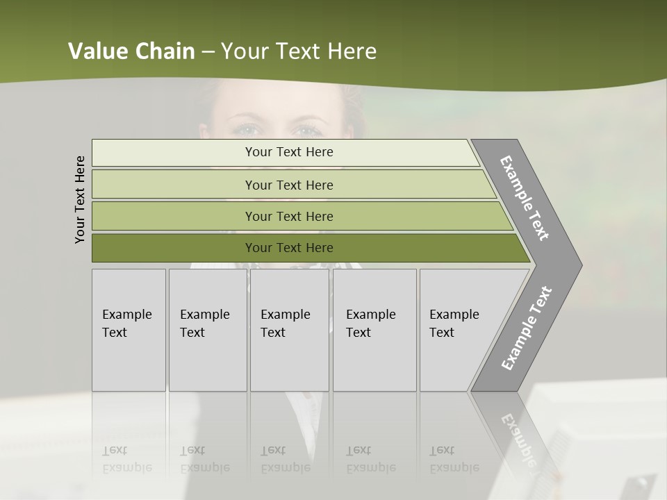 Water Sunrise Retirement PowerPoint Template