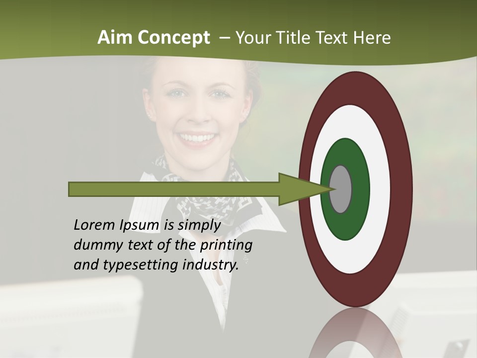 Water Sunrise Retirement PowerPoint Template