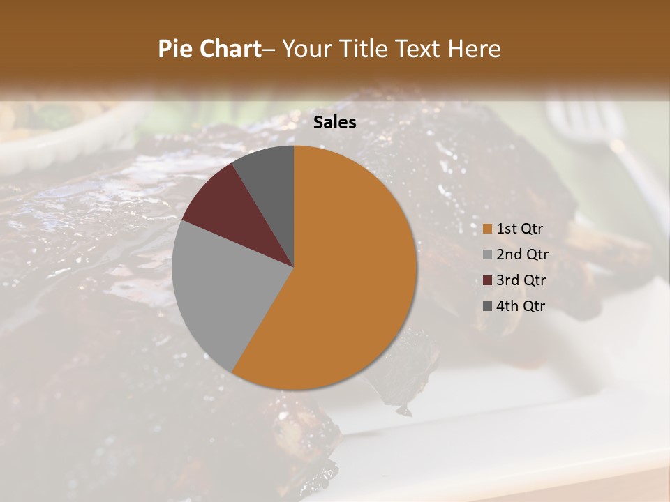 Sunrise Pensioner Caucasian PowerPoint Template