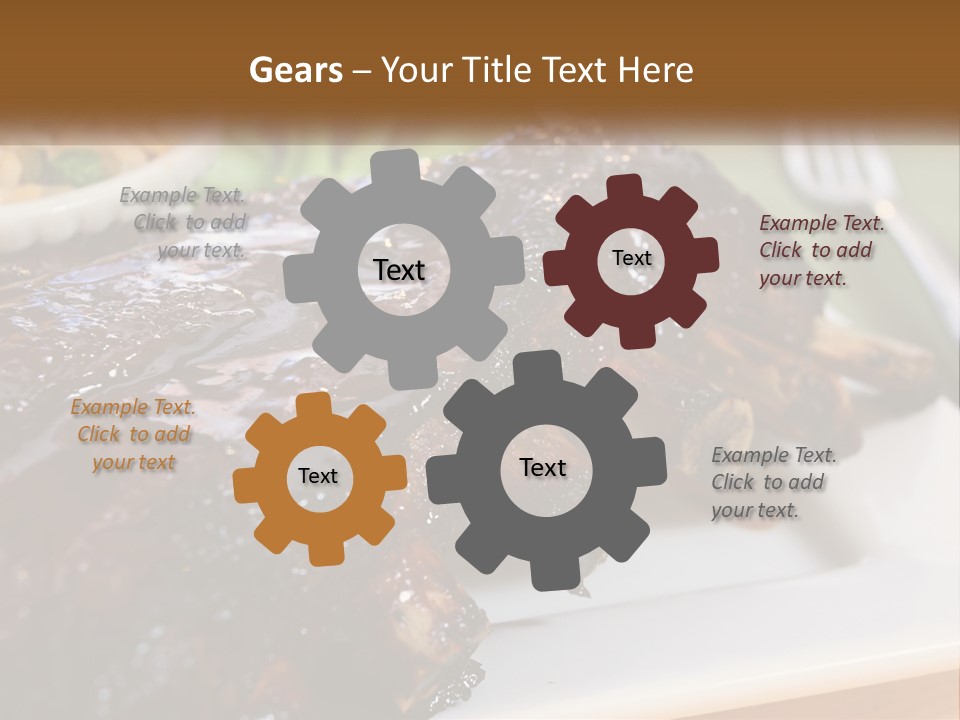 Sunrise Pensioner Caucasian PowerPoint Template