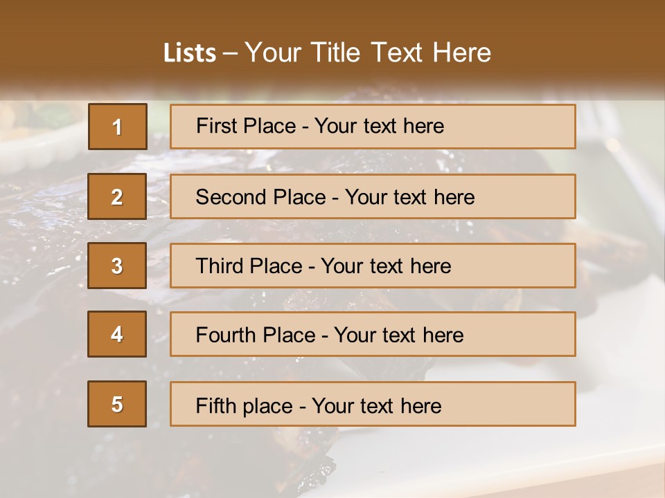 Sunrise Pensioner Caucasian PowerPoint Template