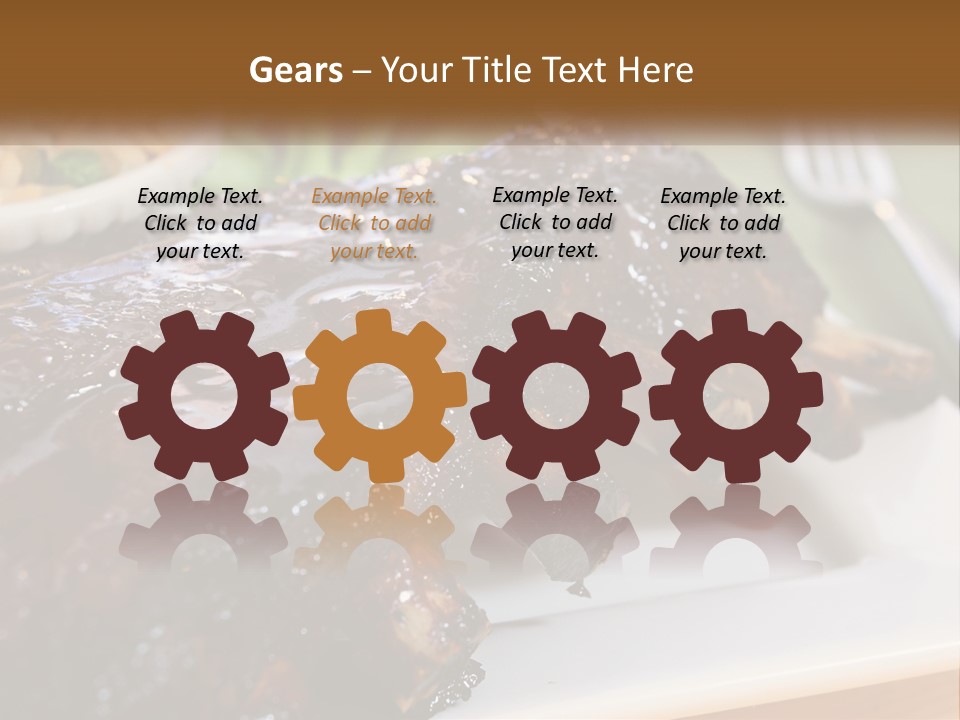 Sunrise Pensioner Caucasian PowerPoint Template