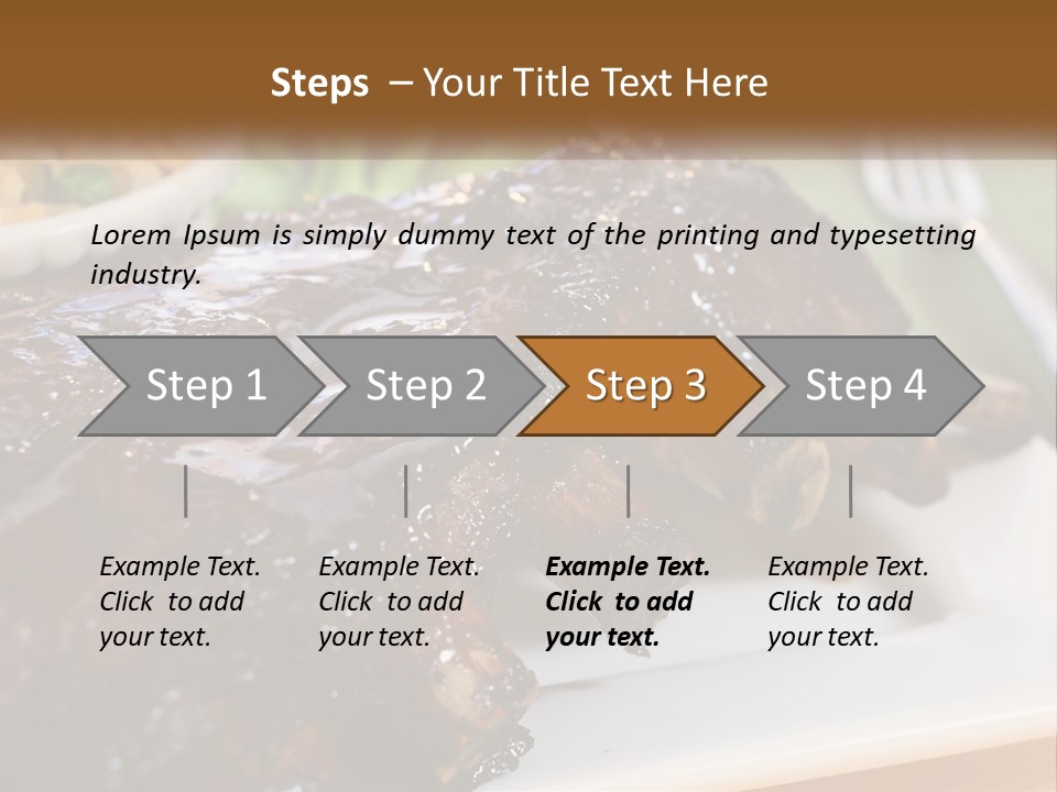 Sunrise Pensioner Caucasian PowerPoint Template