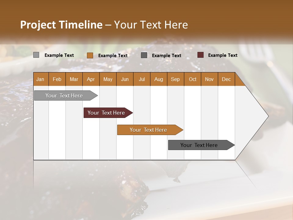 Sunrise Pensioner Caucasian PowerPoint Template
