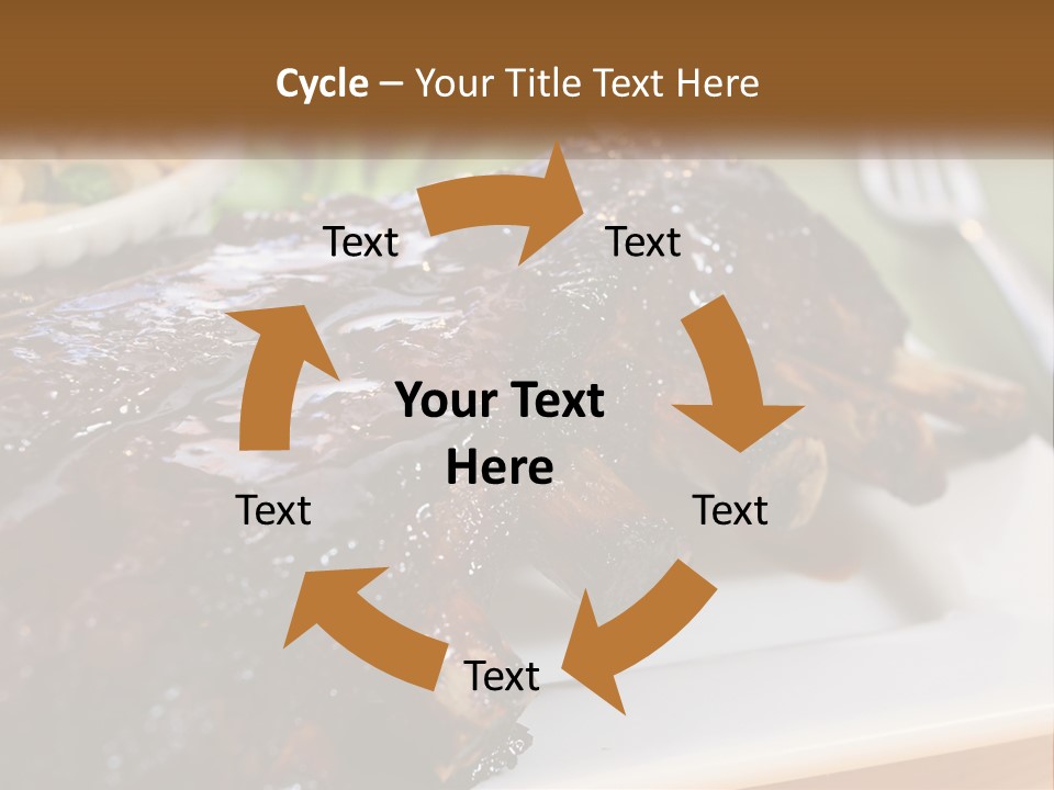 Sunrise Pensioner Caucasian PowerPoint Template