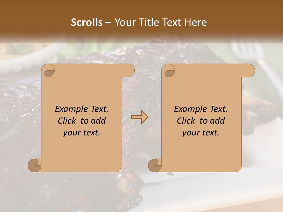 Sunrise Pensioner Caucasian PowerPoint Template