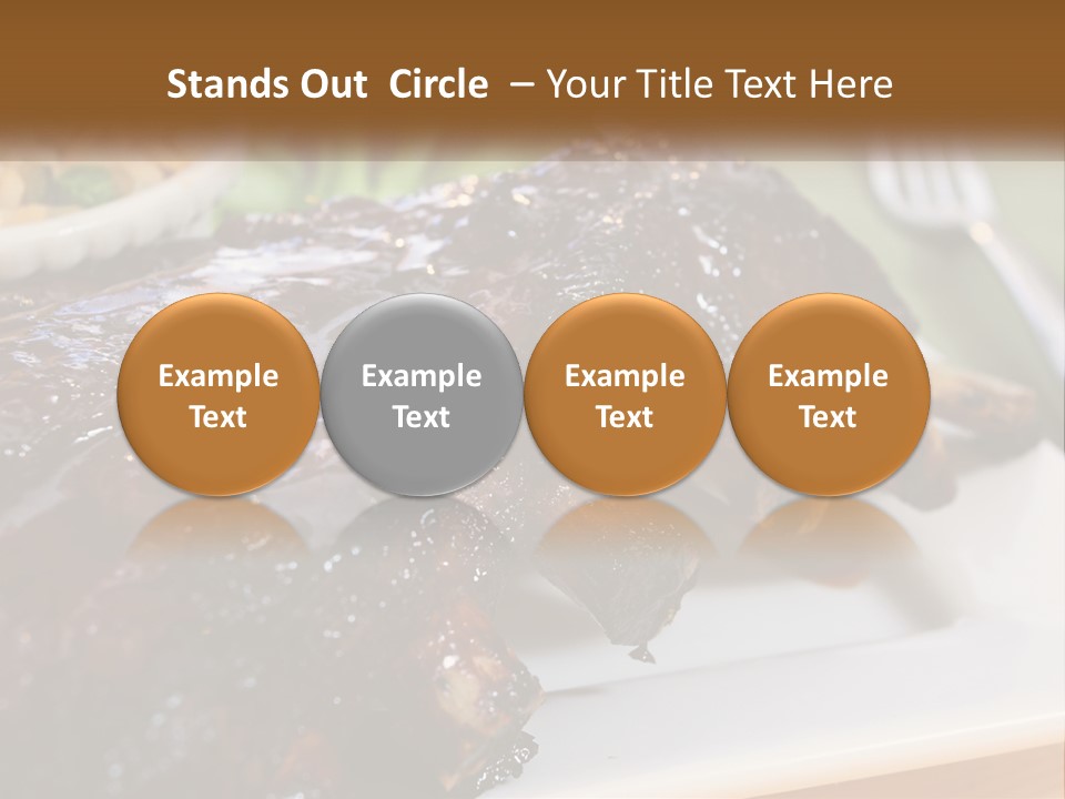 Sunrise Pensioner Caucasian PowerPoint Template