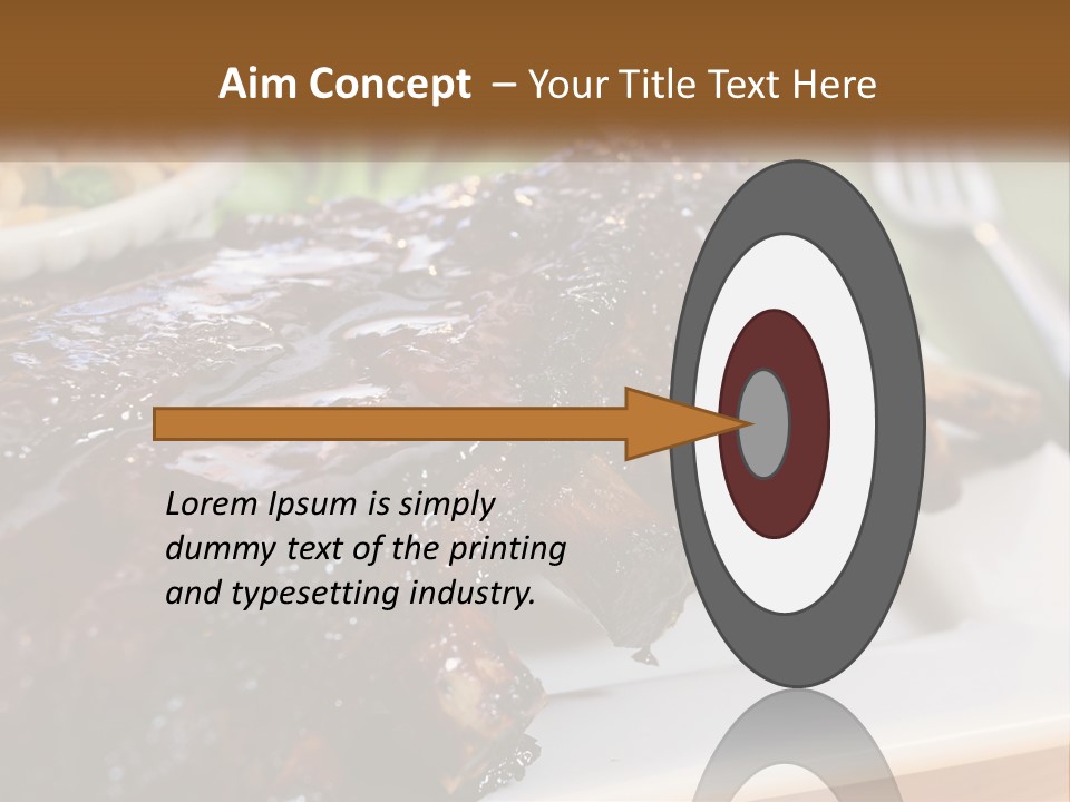 Sunrise Pensioner Caucasian PowerPoint Template