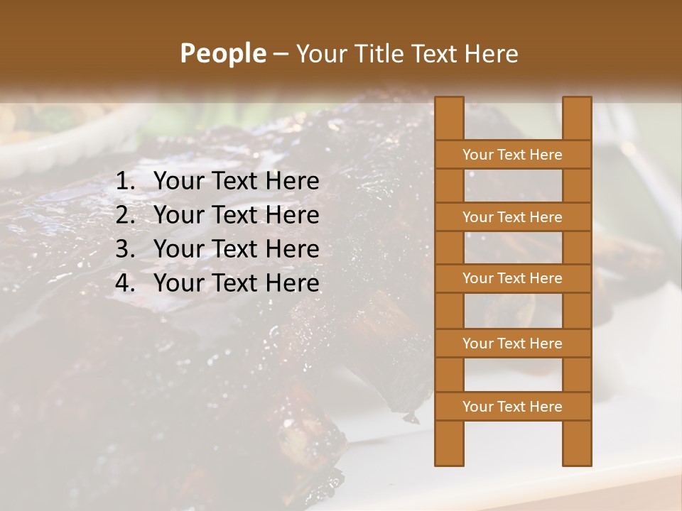 Sunrise Pensioner Caucasian PowerPoint Template