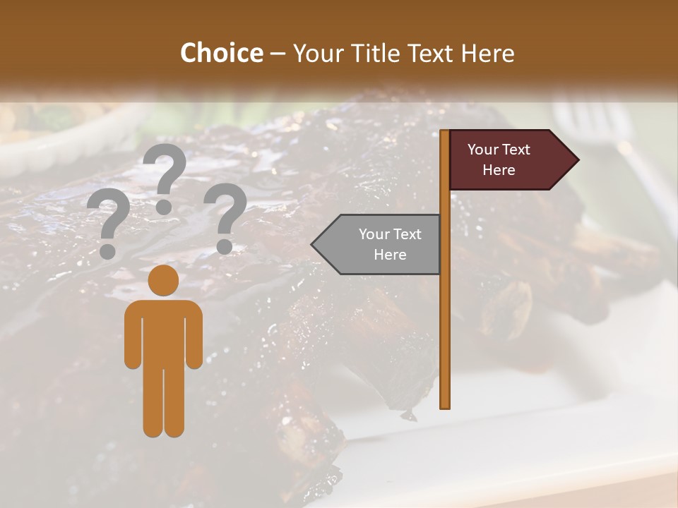 Sunrise Pensioner Caucasian PowerPoint Template