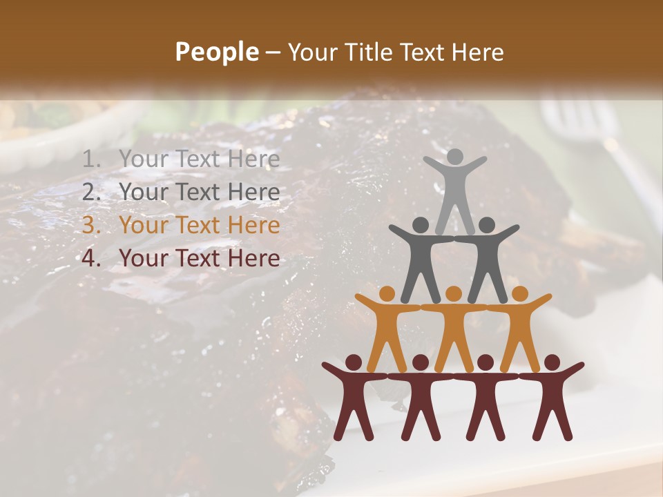 Sunrise Pensioner Caucasian PowerPoint Template