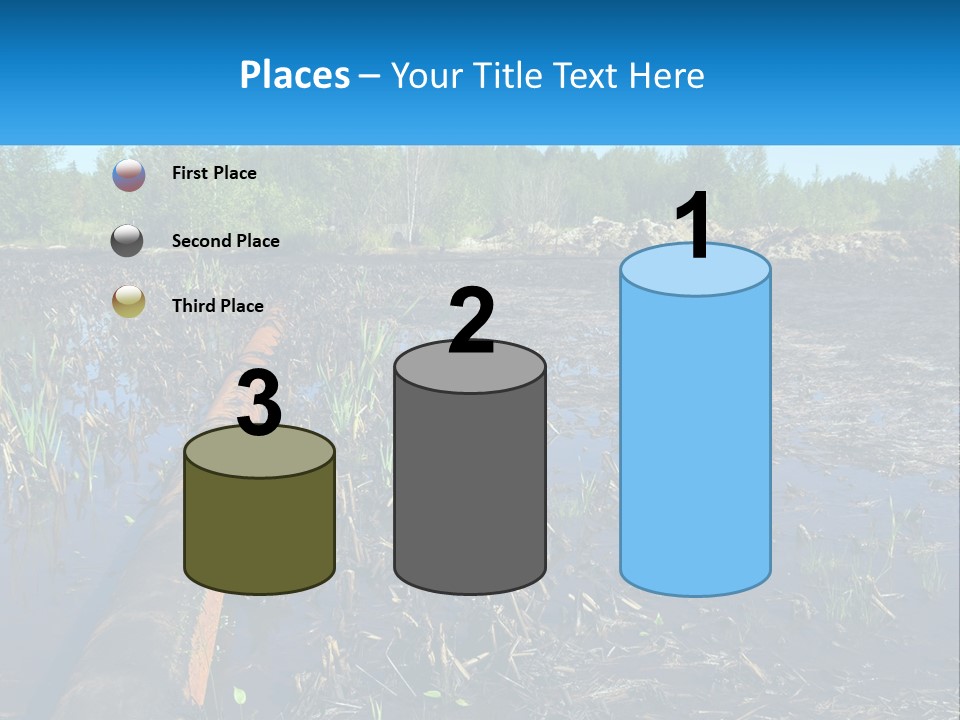 Pensioner Sand Single PowerPoint Template