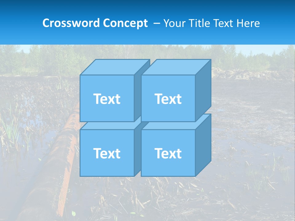 Pensioner Sand Single PowerPoint Template