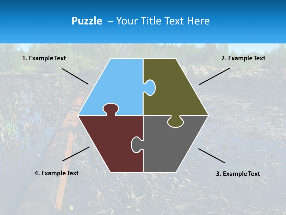 Pensioner Sand Single PowerPoint Template