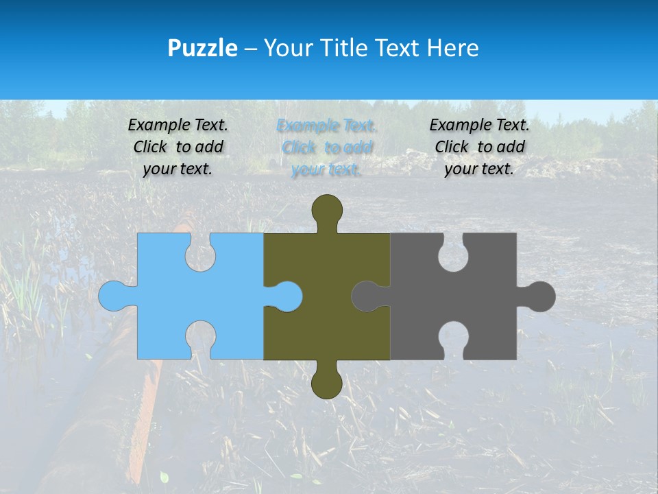 Pensioner Sand Single PowerPoint Template