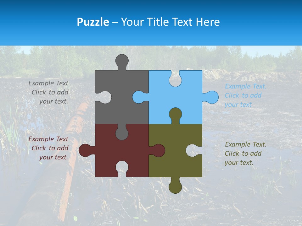 Pensioner Sand Single PowerPoint Template