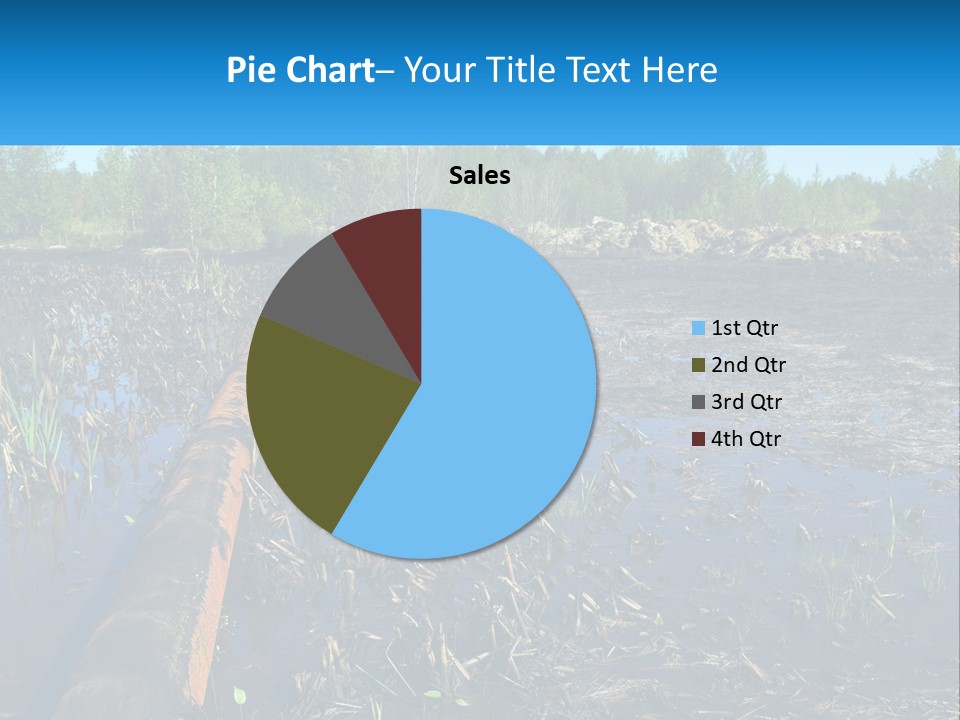 Pensioner Sand Single PowerPoint Template