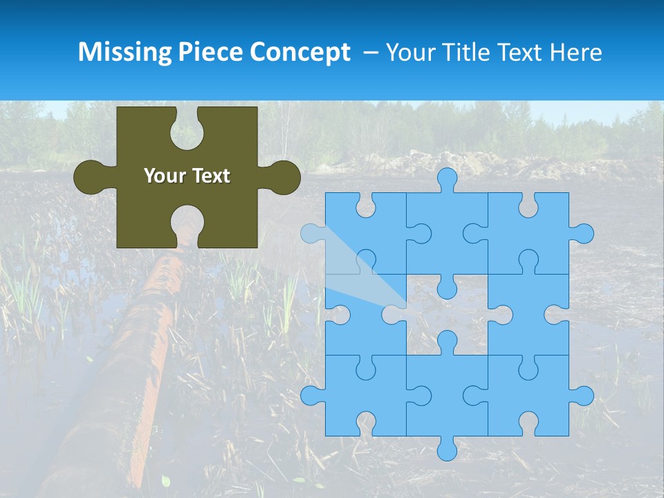 Pensioner Sand Single PowerPoint Template