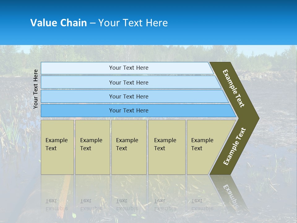 Pensioner Sand Single PowerPoint Template