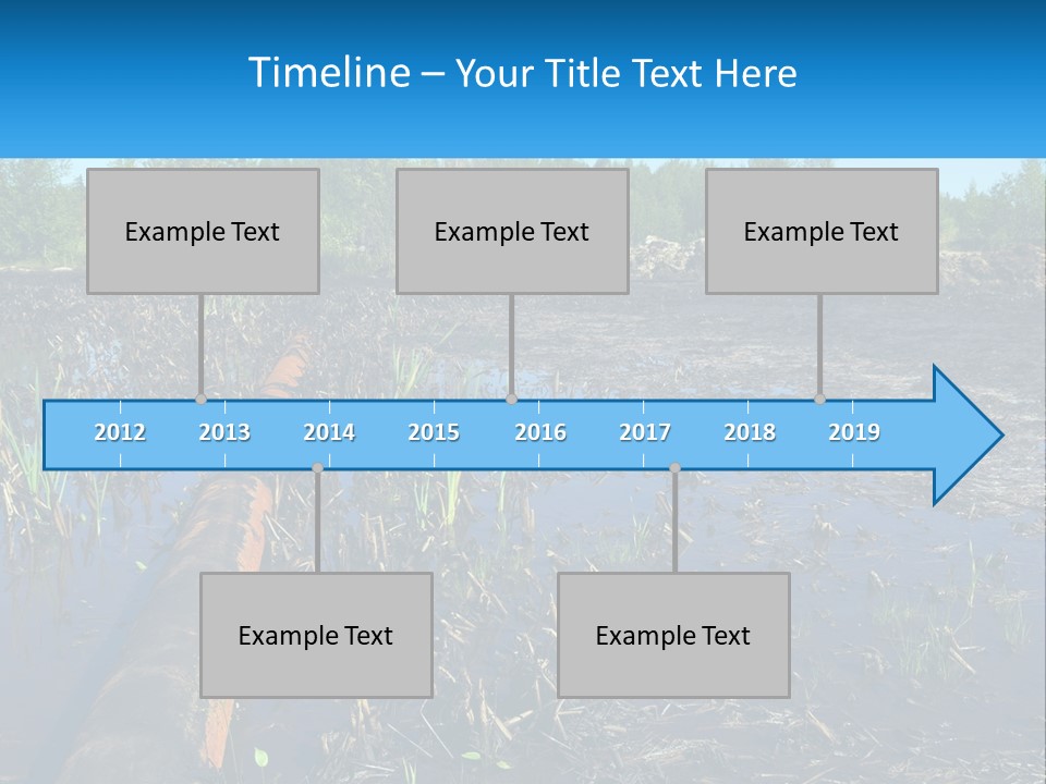 Pensioner Sand Single PowerPoint Template