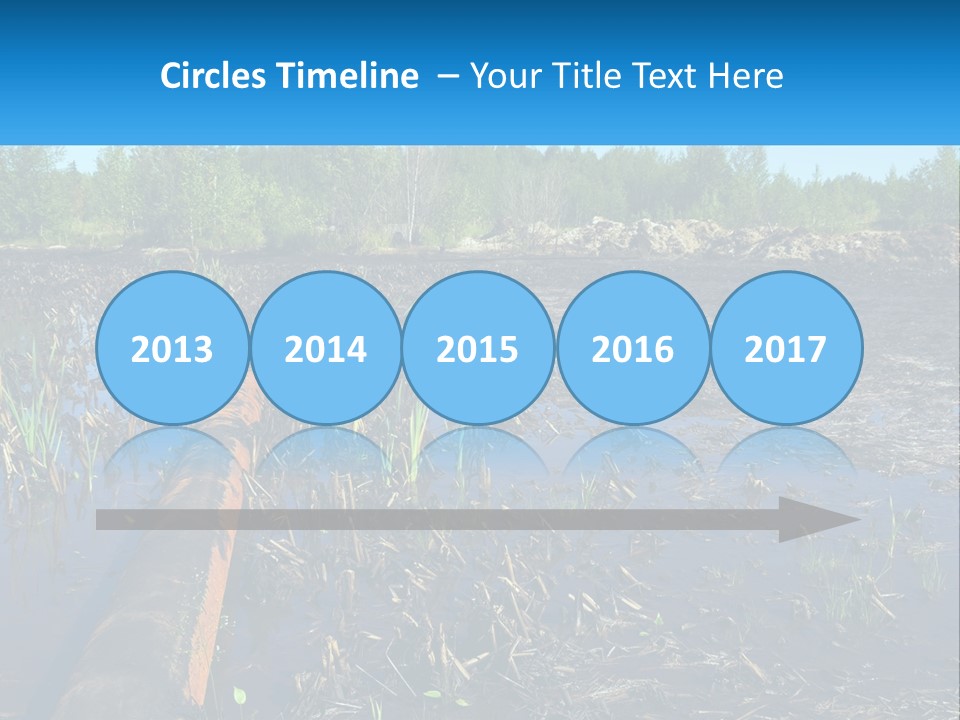 Pensioner Sand Single PowerPoint Template