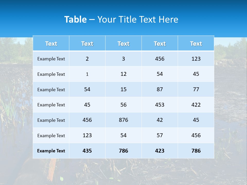 Pensioner Sand Single PowerPoint Template