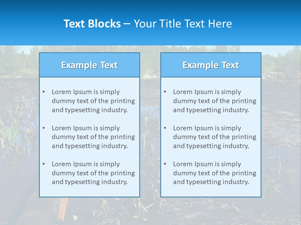 Pensioner Sand Single PowerPoint Template