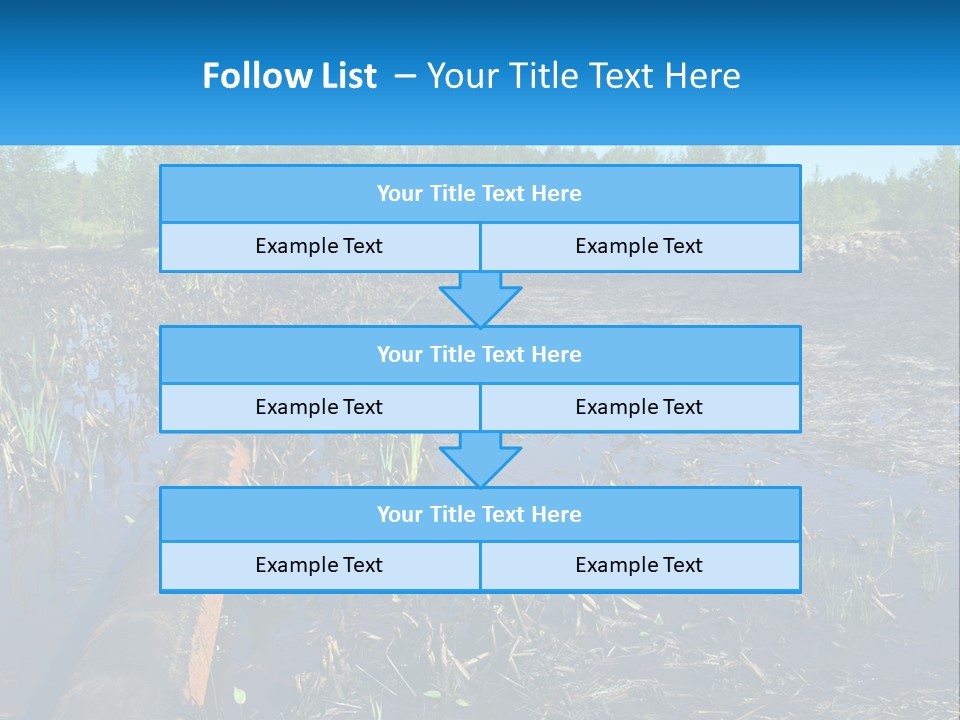 Pensioner Sand Single PowerPoint Template