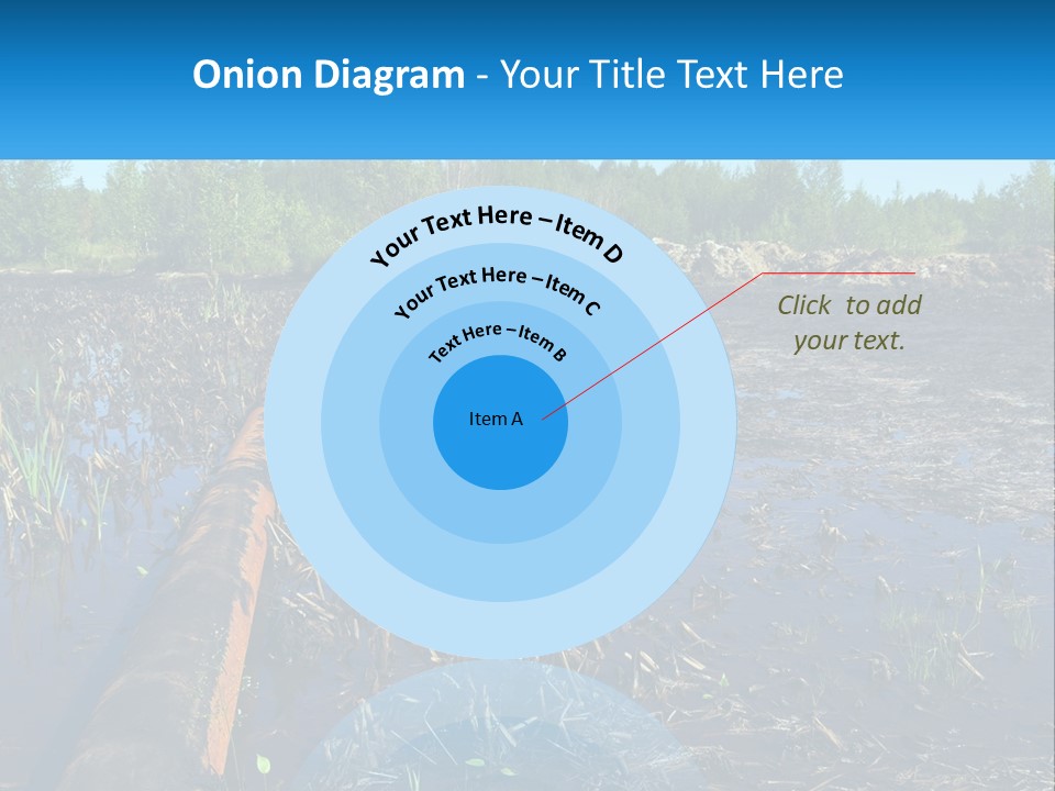 Pensioner Sand Single PowerPoint Template