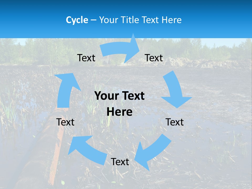 Pensioner Sand Single PowerPoint Template