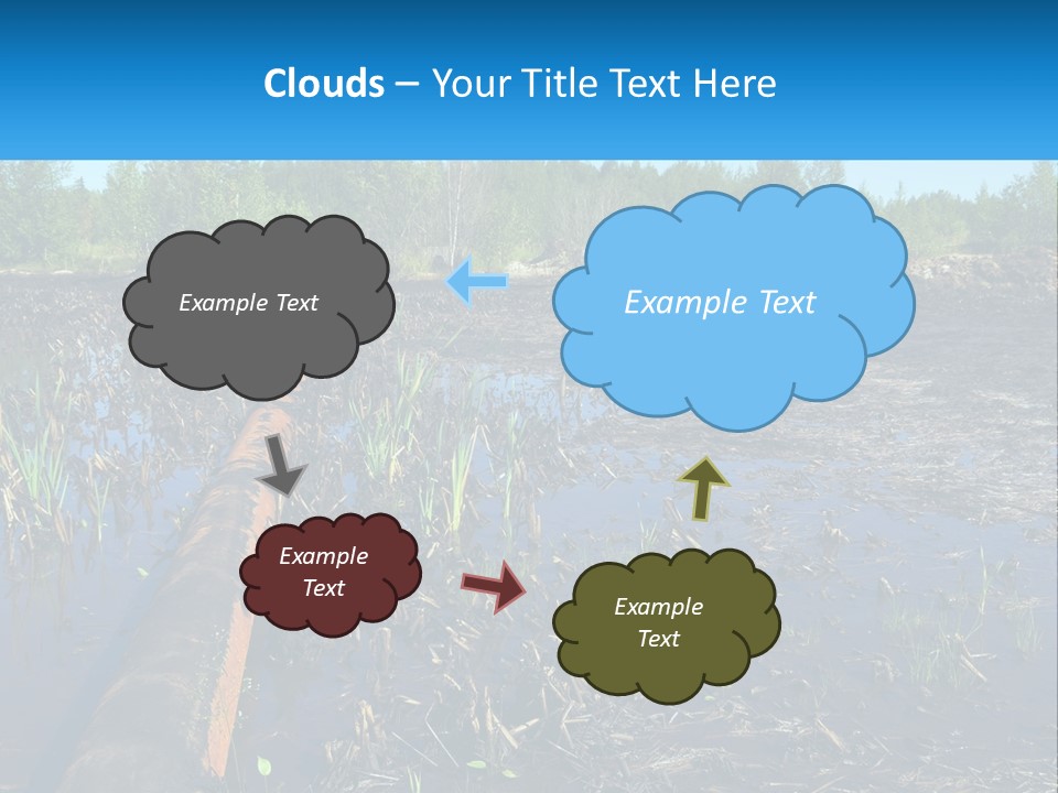 Pensioner Sand Single PowerPoint Template
