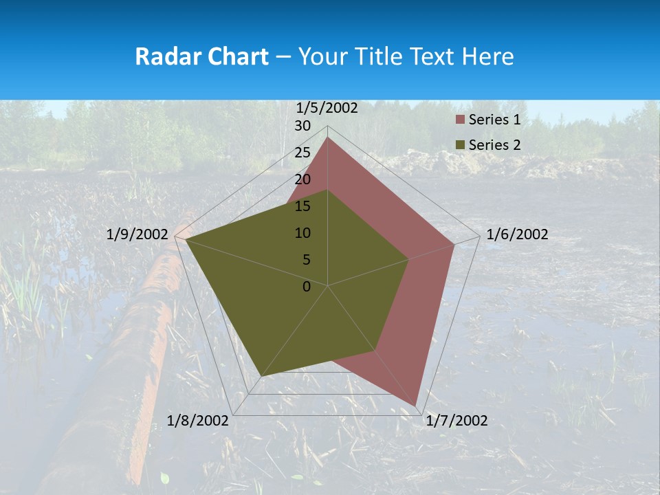 Pensioner Sand Single PowerPoint Template