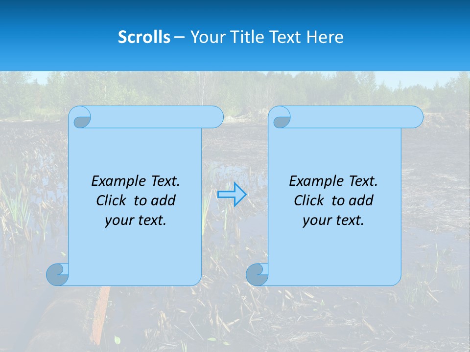 Pensioner Sand Single PowerPoint Template