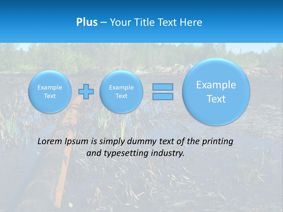 Pensioner Sand Single PowerPoint Template