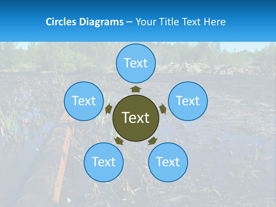 Pensioner Sand Single PowerPoint Template