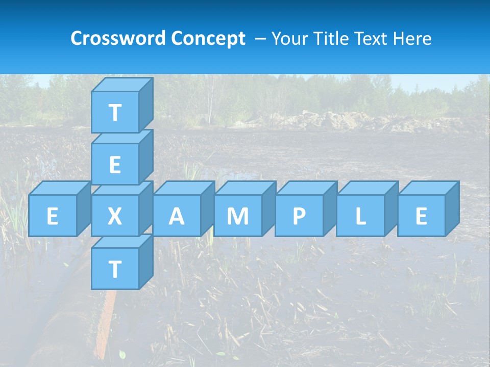 Pensioner Sand Single PowerPoint Template