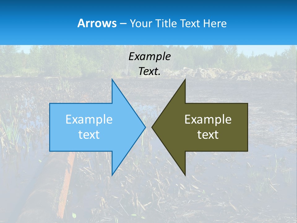 Pensioner Sand Single PowerPoint Template