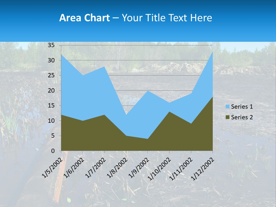 Pensioner Sand Single PowerPoint Template