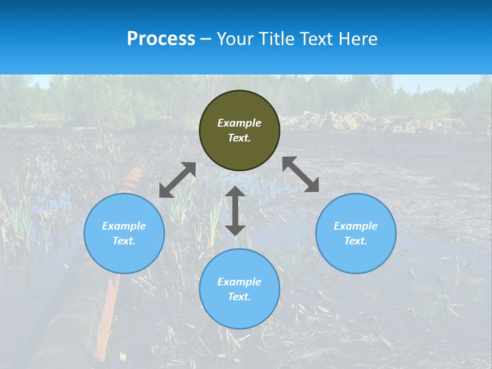 Pensioner Sand Single PowerPoint Template