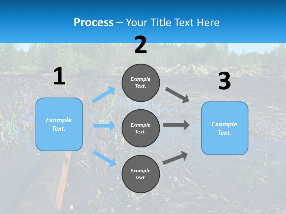 Pensioner Sand Single PowerPoint Template