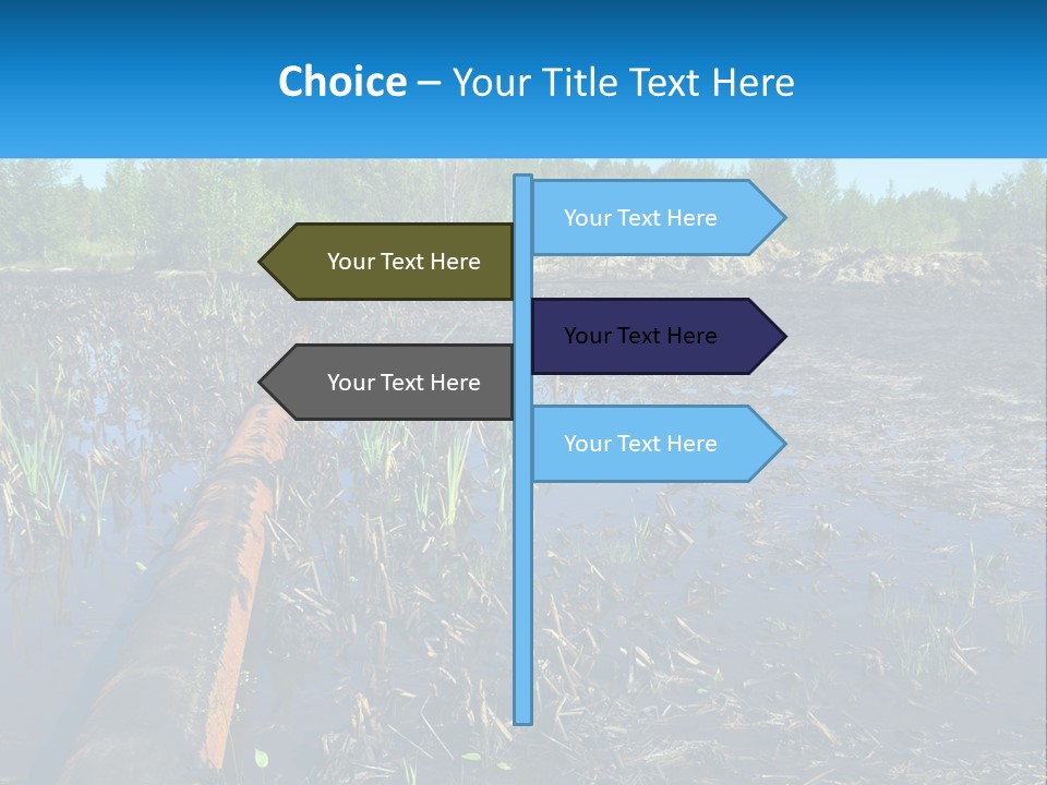Pensioner Sand Single PowerPoint Template