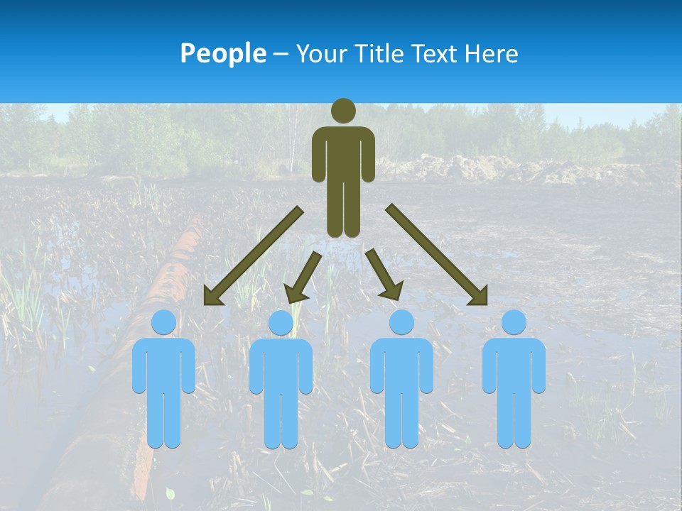 Pensioner Sand Single PowerPoint Template