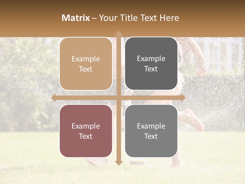 Wave Portrait Sand PowerPoint Template