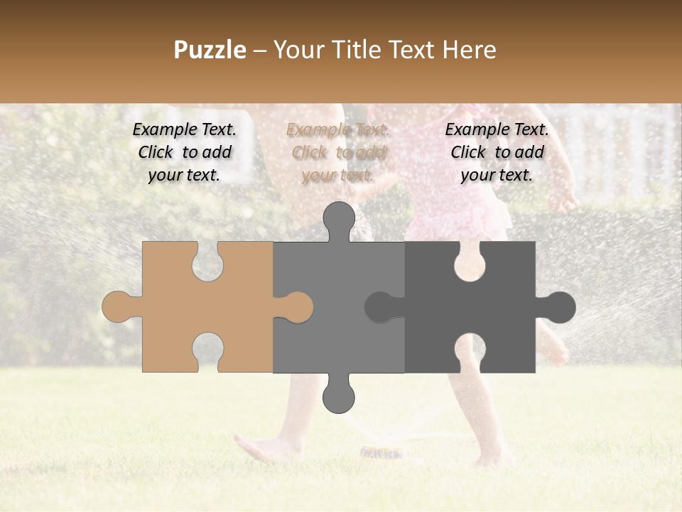 Wave Portrait Sand PowerPoint Template