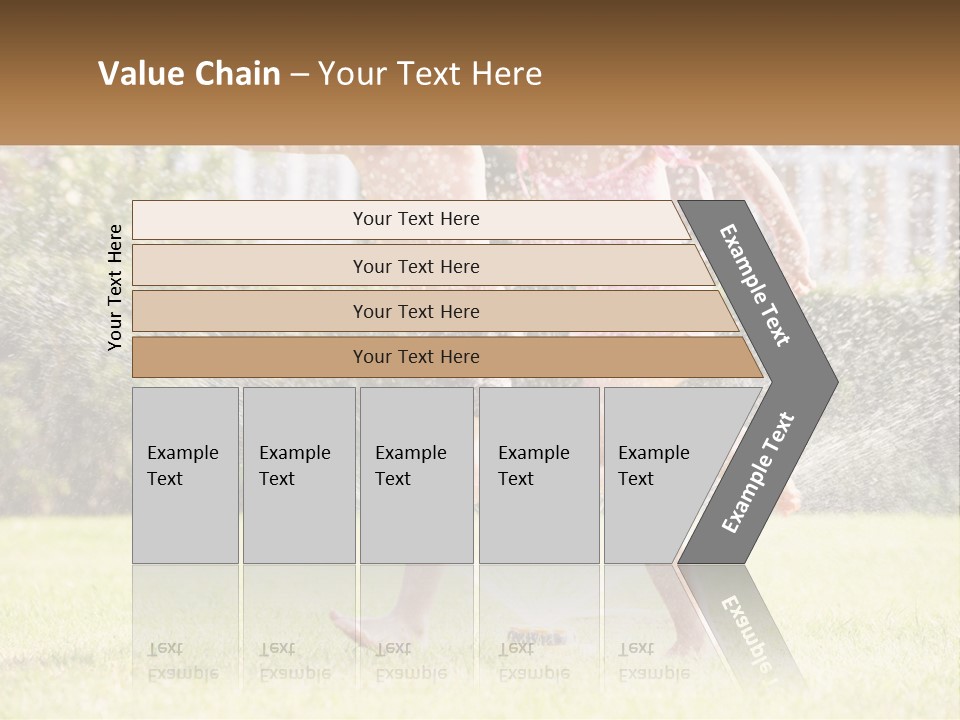 Wave Portrait Sand PowerPoint Template