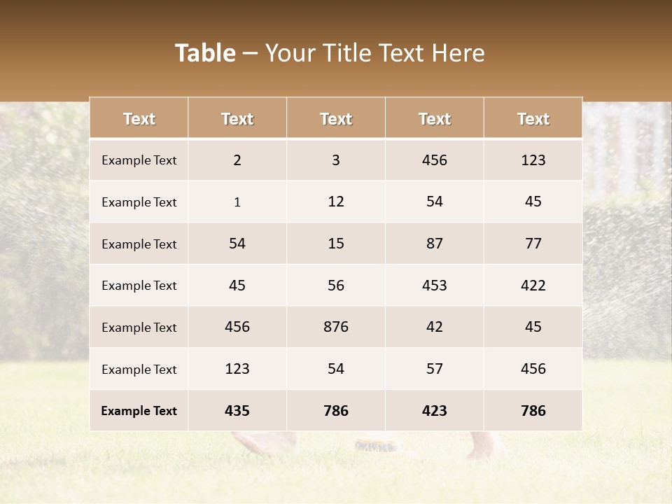 Wave Portrait Sand PowerPoint Template