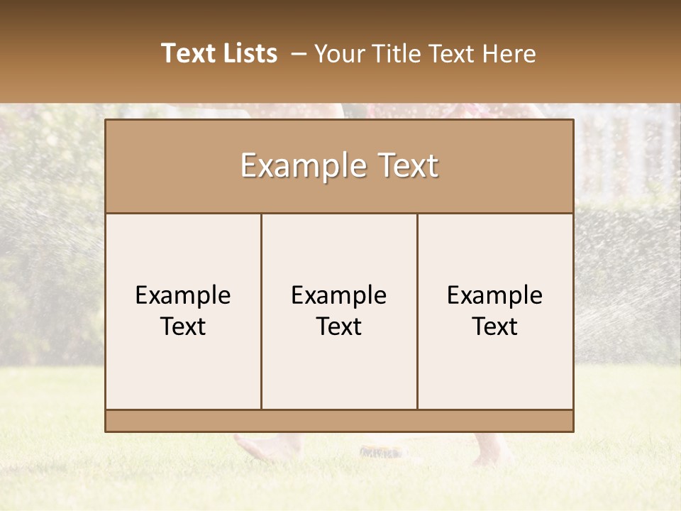 Wave Portrait Sand PowerPoint Template