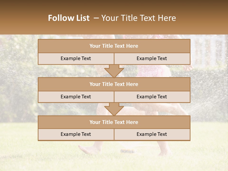 Wave Portrait Sand PowerPoint Template