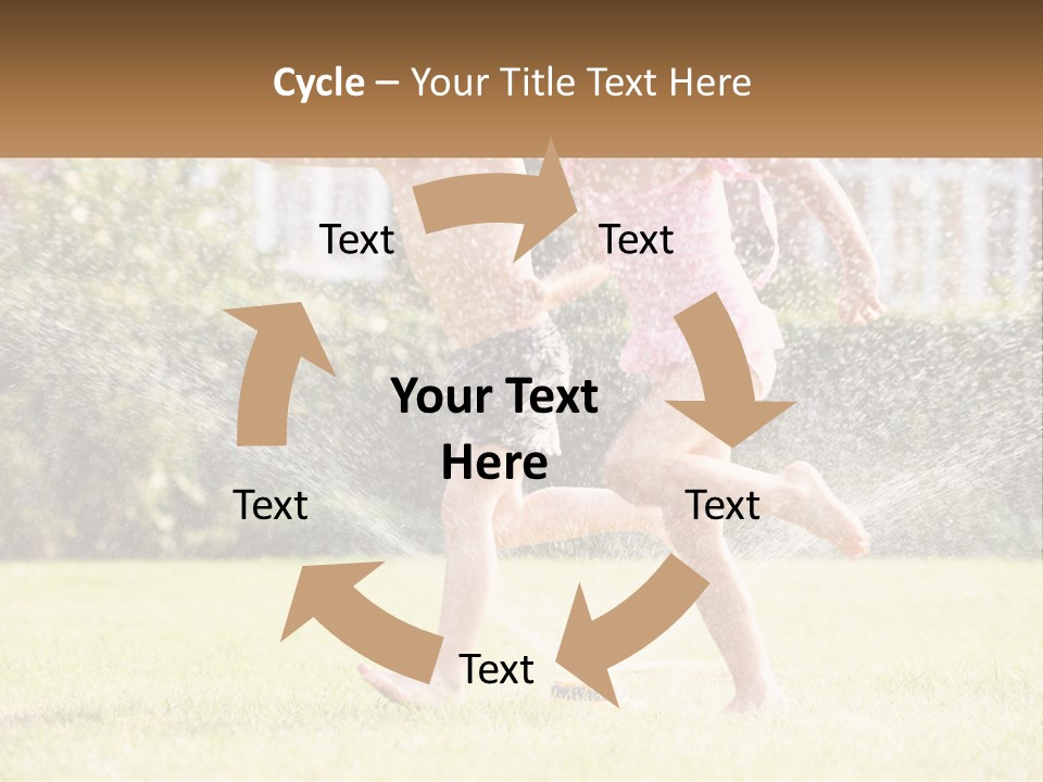 Wave Portrait Sand PowerPoint Template