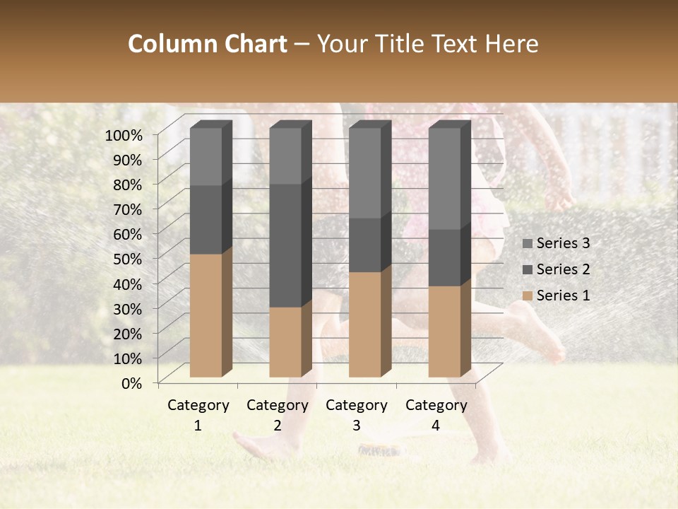 Wave Portrait Sand PowerPoint Template